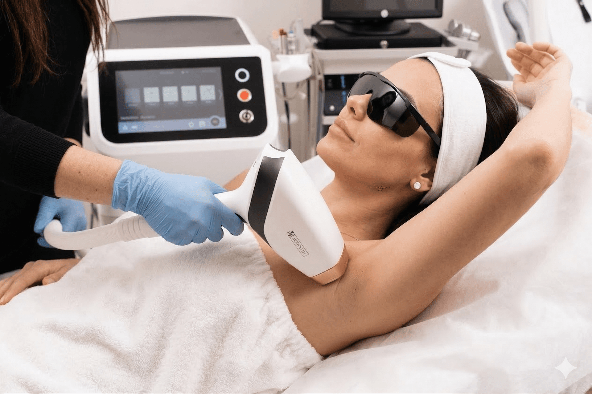 Laser ascelle compressed